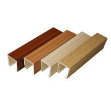 Hot stylish design easy installation wpc modern building material types of false ceiling board